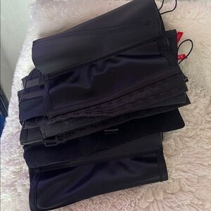 SPANX Black Waist Trainer with Red Tag there are 4 but all got some  issues